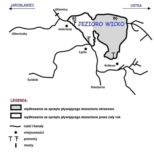 Wędkowanie na jeziorze Wicko: zasady, pozwolenia i najlepsze miejsca